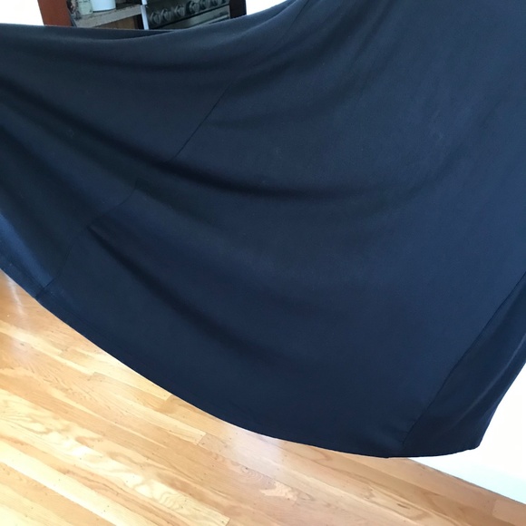 STYLE & CO Fit & Flare Midi Dress Scoop Neck Black Swing Women’s Plus Size 2X - Picture 8 of 16